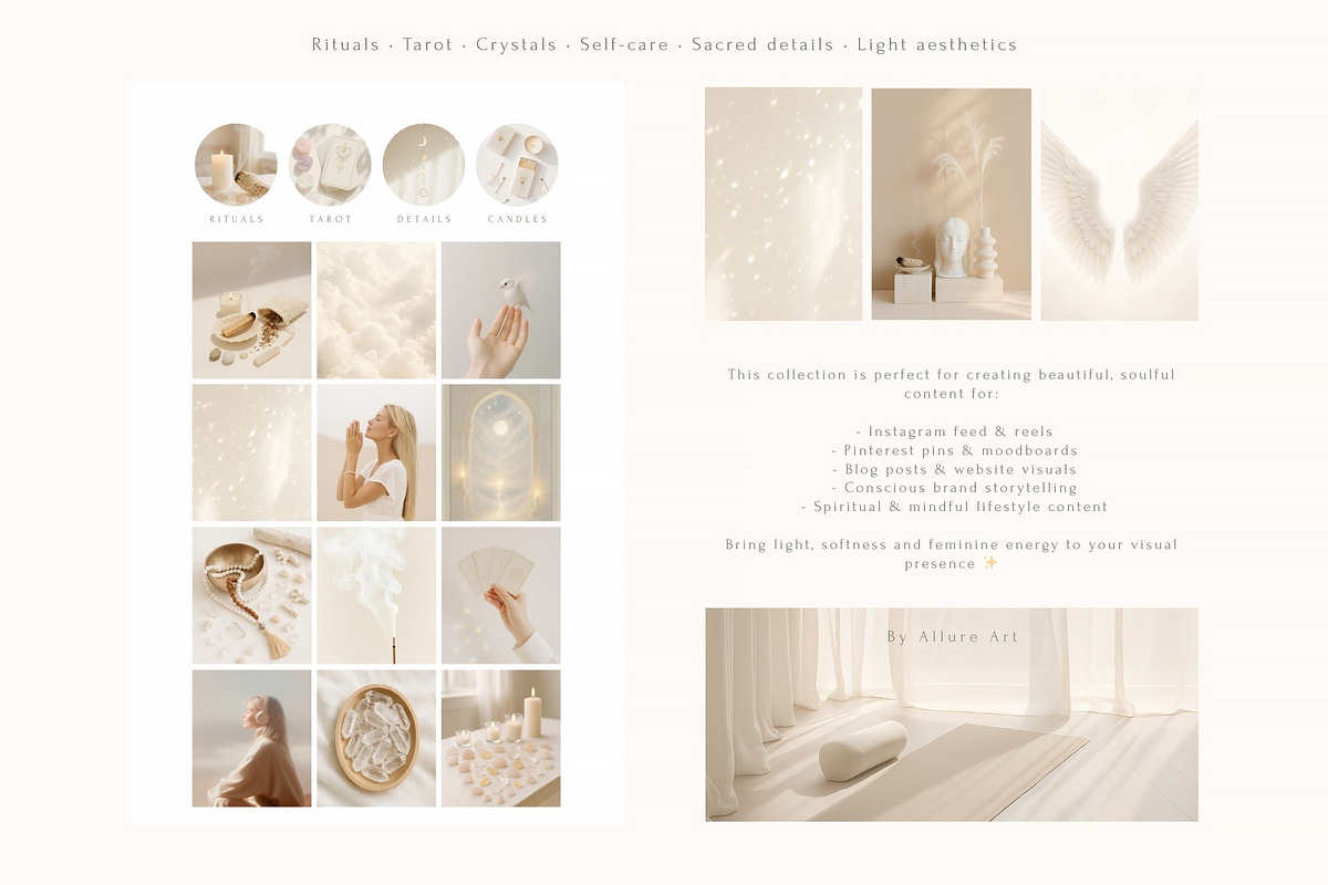 260 Light Spiritual Stock Images, a Beauty & Fashion Photo by Allure Art (Photo 22 of 48)