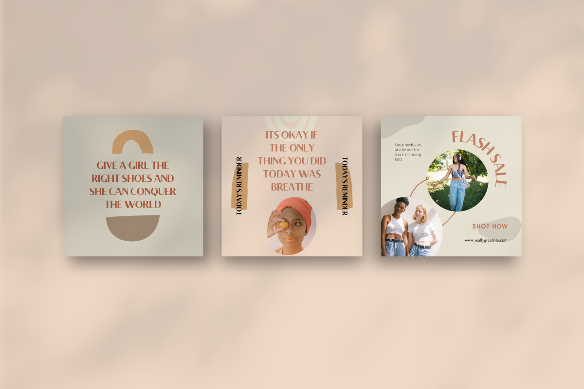 Xevoly Fashion - Canva Instagram, a Social Media Template by Inkofert (Photo 5 of 11)