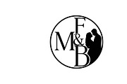 couple initial circle monogram, an Illustration by Amazin_art (Thumbnail 4 of 31)