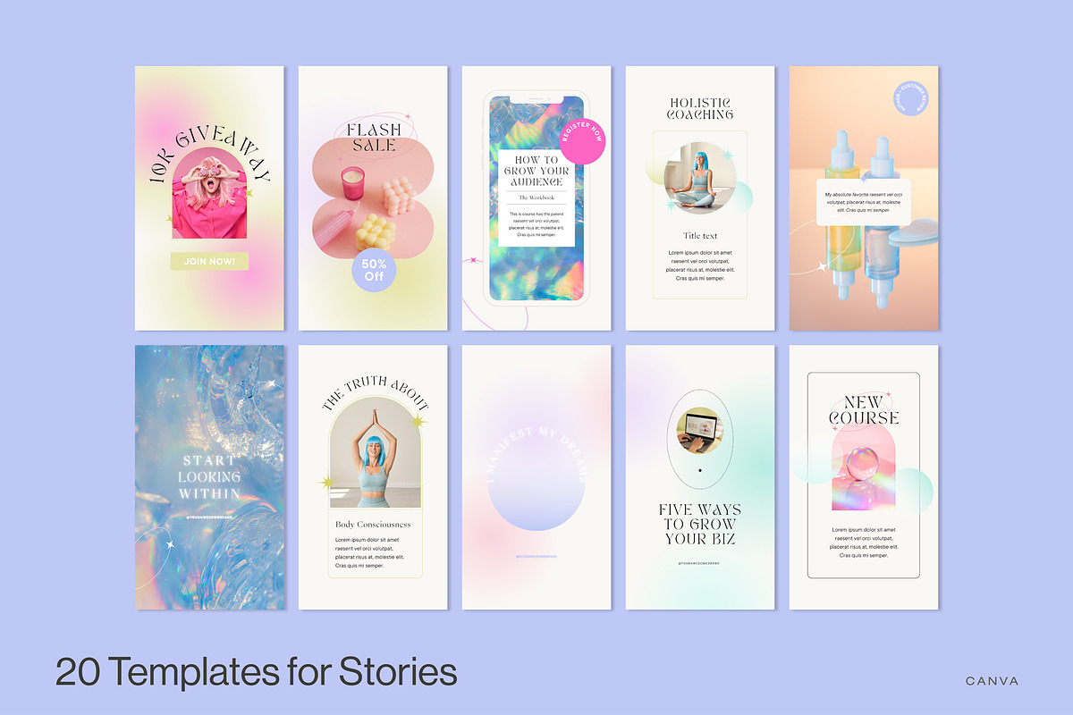 Holistic & modern Instagram Template, a Social Media Template by Cuoco (Photo 11 of 14)