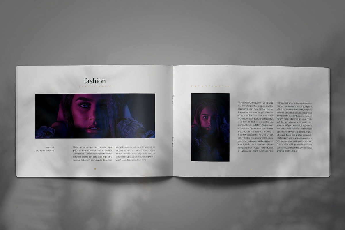 STYLE - Brochure Lookbook Template, a Brochure Template by Indotitas (Photo 6 of 9)