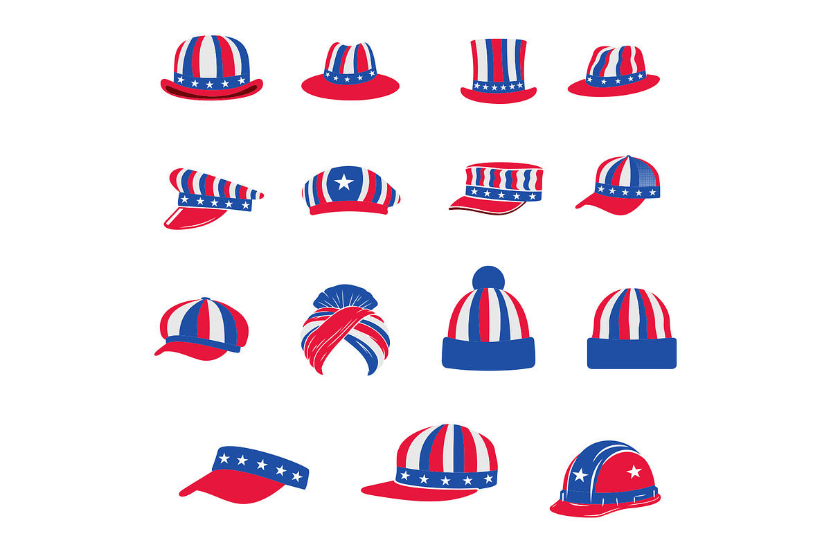 Presidents Day Design Elements Set, an Object Graphic by FarhanYousaf (Photo 3 of 7)