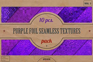 Purple Foil HD Textures Pack v.3