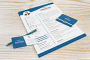 Resume Template and Cover Letter, a Resume Template by designvillage (Thumbnail 11 of 13)
