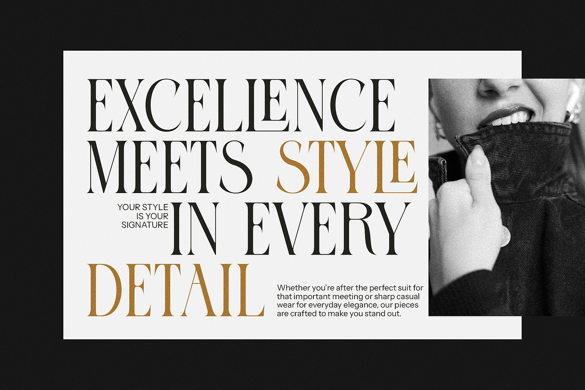Katros Elegant Serif Font, a Serif Font by Perfectype (Photo 3 of 8)