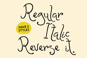 CS Fidela – Whimsical Font, a Handwritten Font by Craft Supply Co. (Thumbnail 3 of 8)
