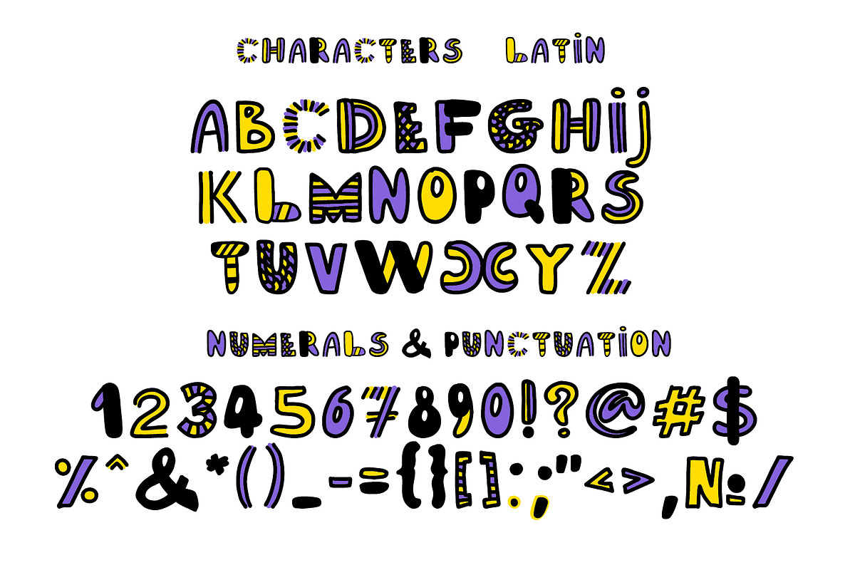 Little Bee Color Font, a Font by Malena (Photo 2 of 10)