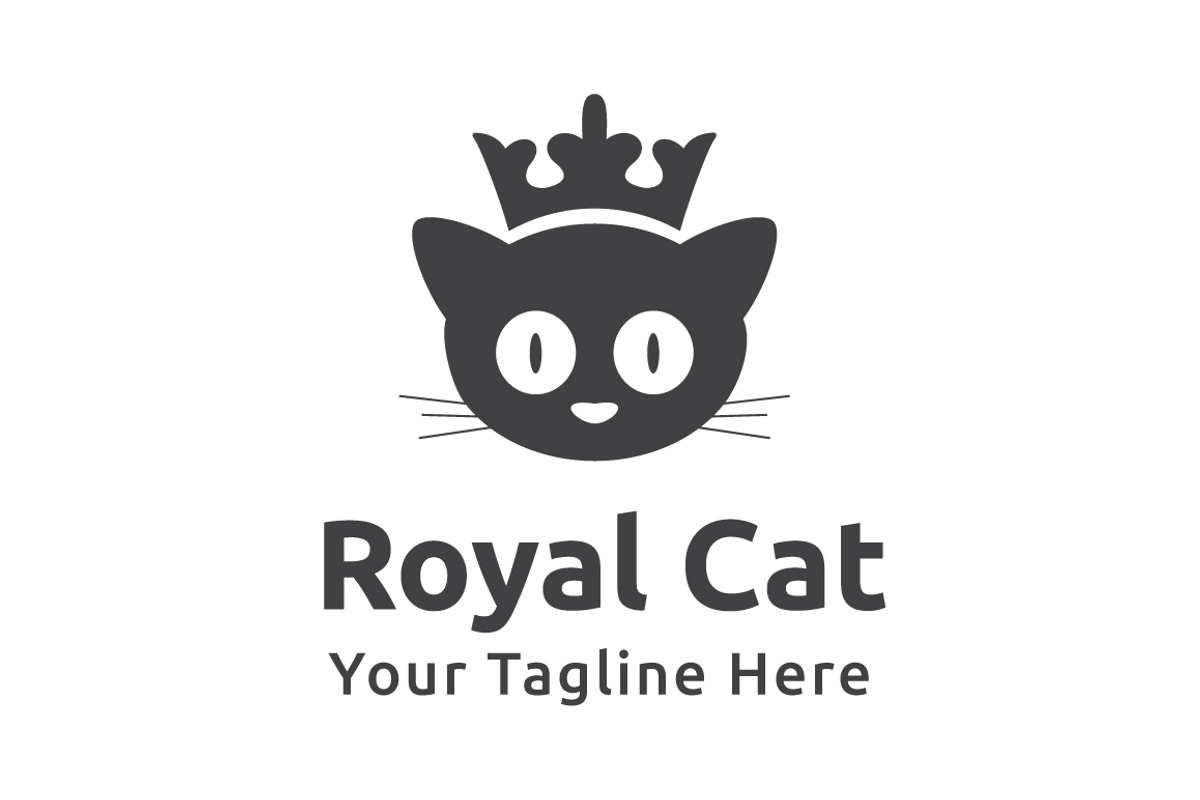 Royal Cat Logo Template, a Branding & Logo Template by Logo20