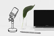 Blog Icons Pack - Social Media, an Outline Icon by Hatch Design Workshop (Thumbnail 3 of 9)