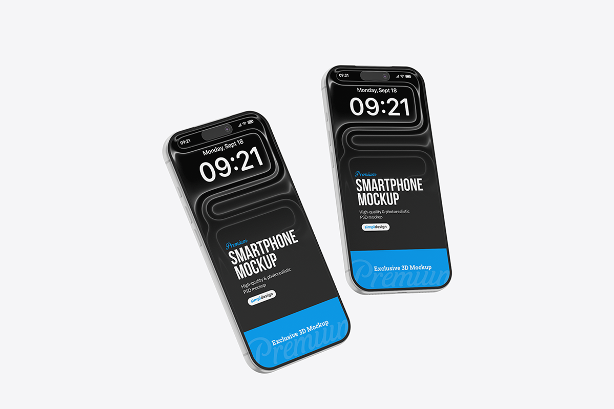 iPhone 17 Pro Max Mockup, an iPhone Mockup by SimplDesign (Photo 6 of 11)