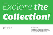 Singkey, a Sans Serif Font by din-studio.com (Thumbnail 16 of 16)