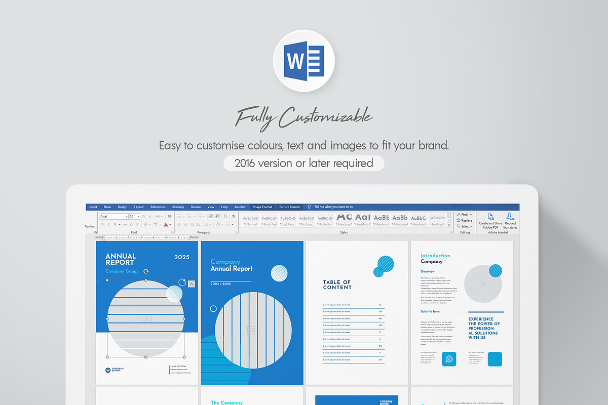Annual Report | 16 Pages, a Brochure Template by BrochuresFactory (Photo 6 of 7)