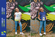Kids Girl T-Shirt PSD Mockups Vol8, a Shirt Mockup by Hi, Mock-Up! (Thumbnail 4 of 8)