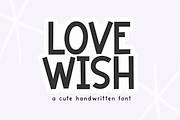 Lovewish | Fun Handwritten Font, a Handwritten Font by KA Designs (Thumbnail 1 of 10)