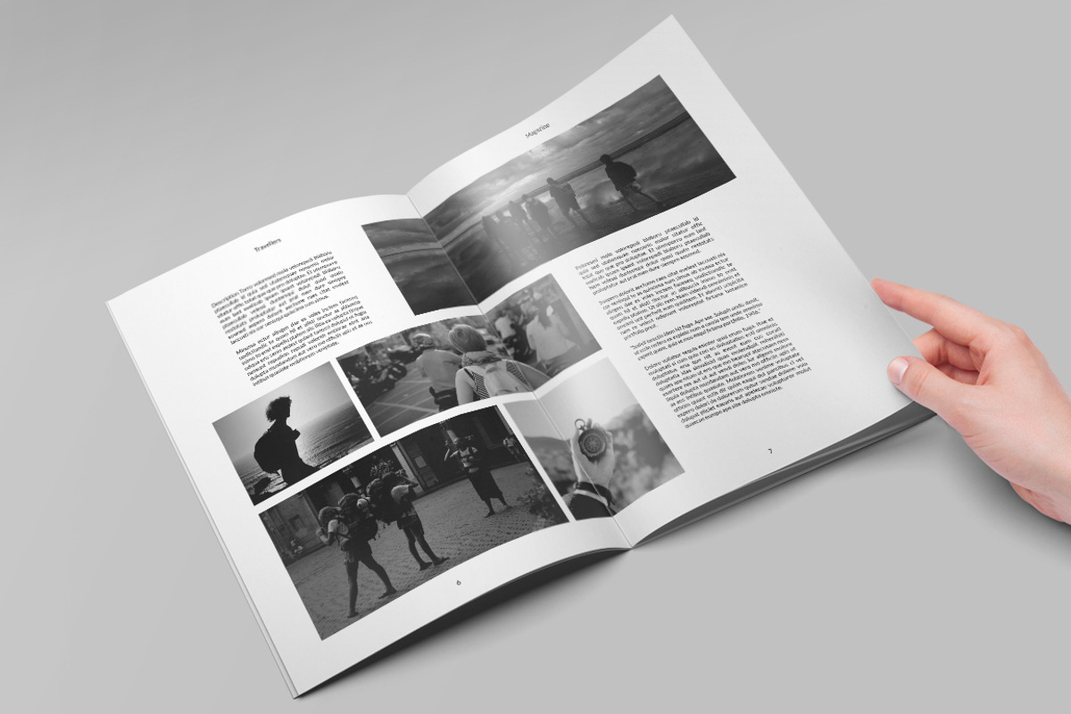 Travellers Magazine, a Magazine Template by Firtana (Photo 4 of 14)