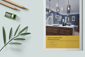 Interior Portfolio Design Template