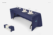 Imprinted Tablecloth Mockup Set, a Merchandise Mockup by creatsy5 (Thumbnail 11 of 14)