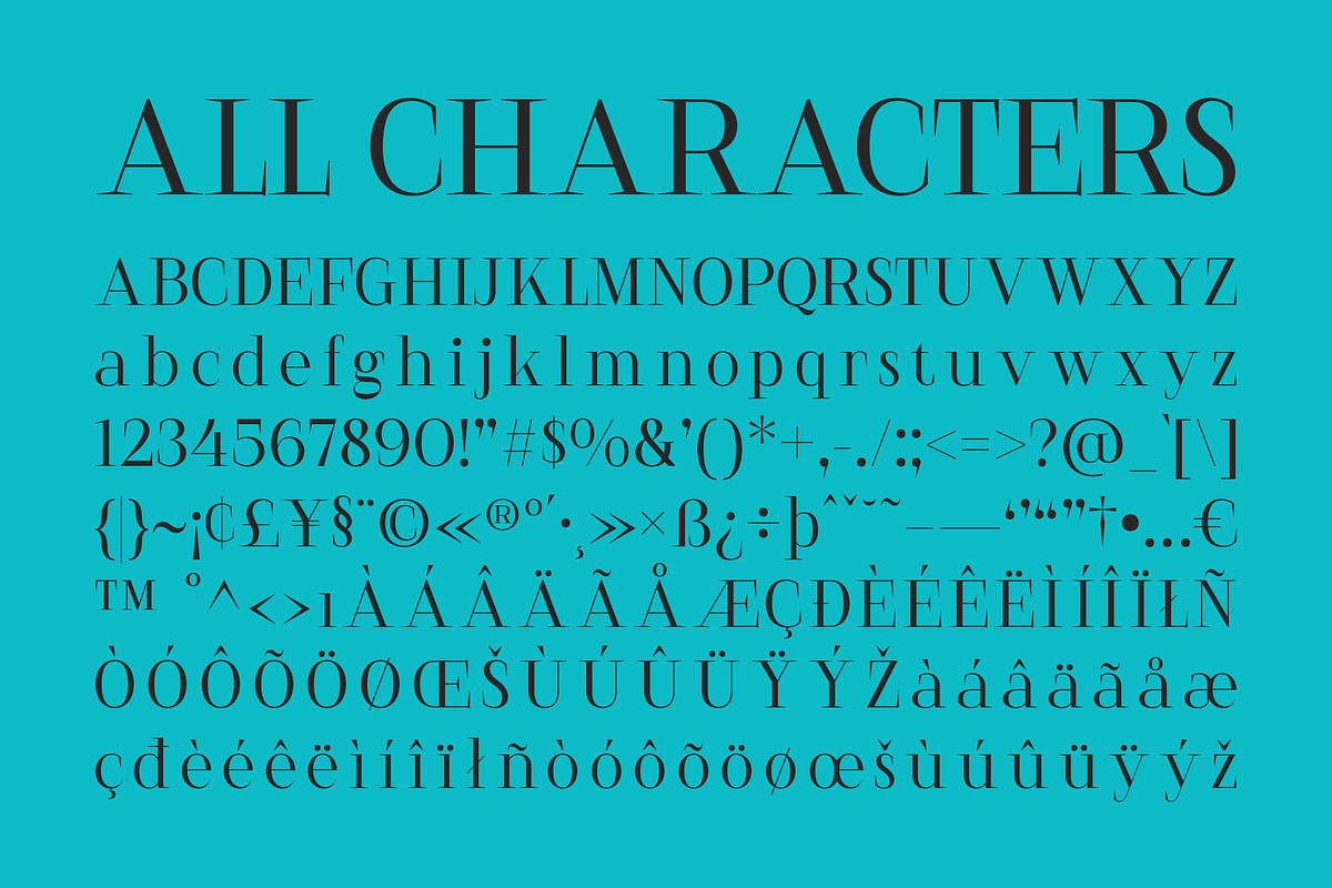 CS Charles – Serif Font, a Serif Font by Craft Supply Co. (Photo 8 of 8)