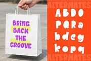 Monkey Dancing - Playful Fun Display, a Sans Serif Font by Afkari Studio (Thumbnail 6 of 12)