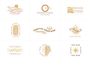 50 ABSTRACTION  Logo Templates, a Branding & Logo Template by Katya_lu (Thumbnail 3 of 15)