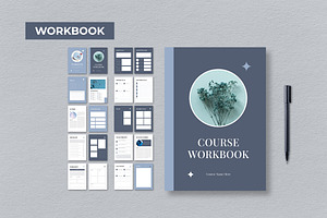 Daily Planner Simple Workbook, a Brochure Template by UICreative