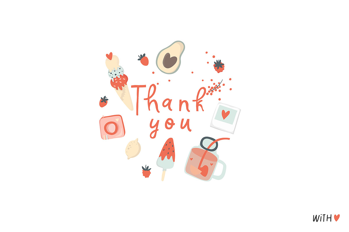 Summer Map & Card Creator clip art, an Animal Illustration by Cute Atelier (Photo 10 of 10)