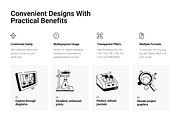 Science Doodles Icons Set, a Solid Icon by Prosymbols (Thumbnail 2 of 6)