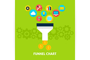 Sales Funnel Vector Concepts, a Finance Illustration by Anna_leni (Thumbnail 4 of 6)