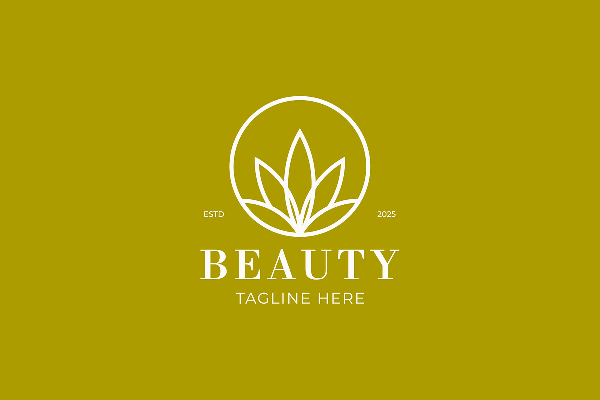 Elegant Beauty Logo Leaf Wellness, a Branding & Logo Template by Signatoro (Photo 3 of 3)