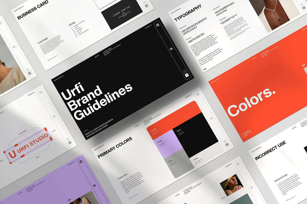 URFI- Brand Guidelines Presentation preview 2