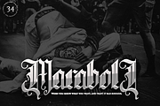 Revelation - Blackletter Typeface, a Blackletter Font by Meizzaluna Design (Thumbnail 10 of 10)