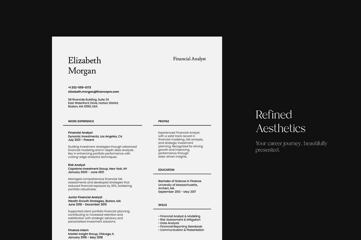 Resume & Coverletter — Photoshop, a Resume Template by colorituals (Photo 3 of 6)