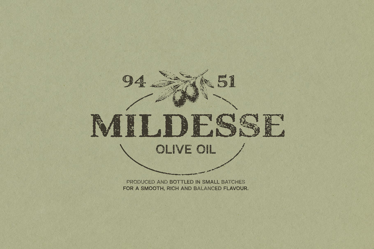 Archivers; Old Print All Caps Fonts, a Sans Serif Font by Eko Bimantara (Photo 9 of 10)