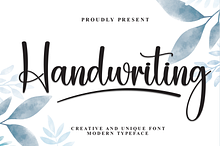 Handwriting | Script Font