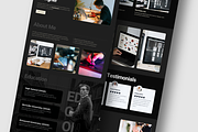 Canva Portfolio Website Template, a Websites & App Template by Snapybiz (Thumbnail 4 of 11)
