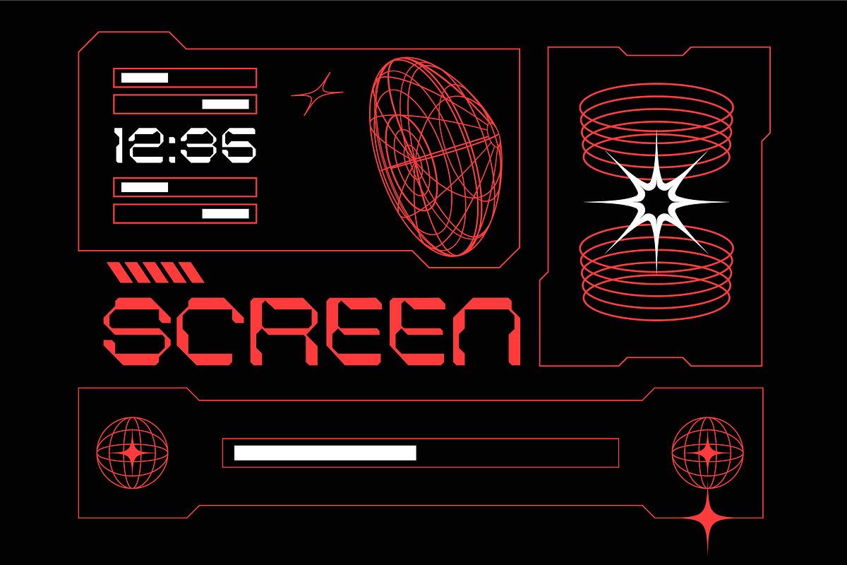 Neoform - Futuristic Font, a Sans Serif Font by limitype (Photo 4 of 12)