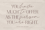 Ragadyan - Modern Duo Font, a Script Font by Inviline.co (Thumbnail 2 of 18)