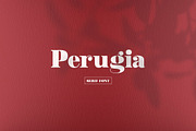 Perugia - Serif Font, a Serif Font by CorgiAstronaut (Thumbnail 1 of 6)