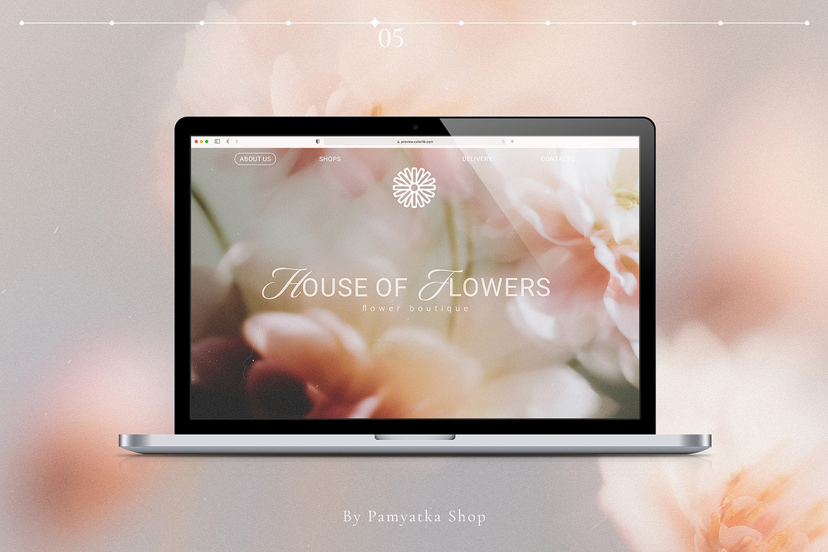 Airy flowers- Blurred floral set, a Background Graphic by Pamyatka Shop (Photo 5 of 11)