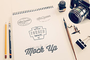 Sketchbook Mock Up, a Books & Magazine Mockup by k-project design (Thumbnail 2 of 6)