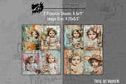 Cute Angel Lace Pages, Mixed Media, a Person Illustration by Digital Art Mahdiseño (Thumbnail 5 of 10)