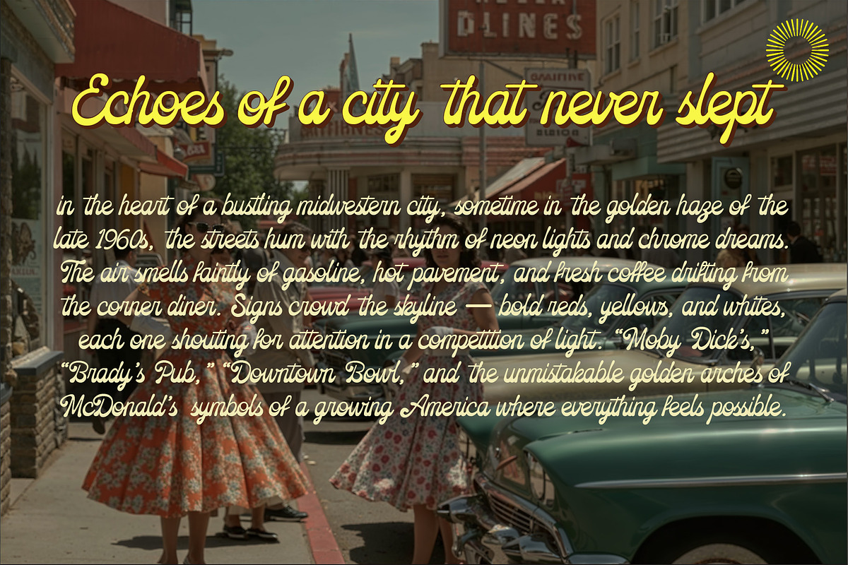 Roshalique - Retro Script, a Script Font by Setara Langit CreativeStd (Photo 8 of 14)