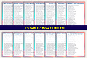 1000+ Daily Content Idea Prompt, a Stationery Template by Designmela01 (Thumbnail 5 of 10)