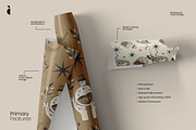 Wrapping Paper Mockup V1, a Packaging Mockup by Catkie - Digital Art (Thumbnail 2 of 9)