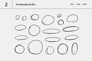 134 Scribbles & circles & underlines, an Object Graphic by Pinkbrush (Thumbnail 3 of 9)