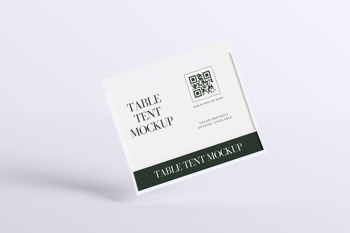 Table Tent Mockup, an Advertising Mockup by Twins_studio926 (Photo 4 of 5)