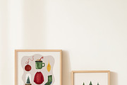 Watercolor WINTER HOLIDAYS, a Seasonal Illustration by LeriaArt watercolor (Thumbnail 7 of 16)