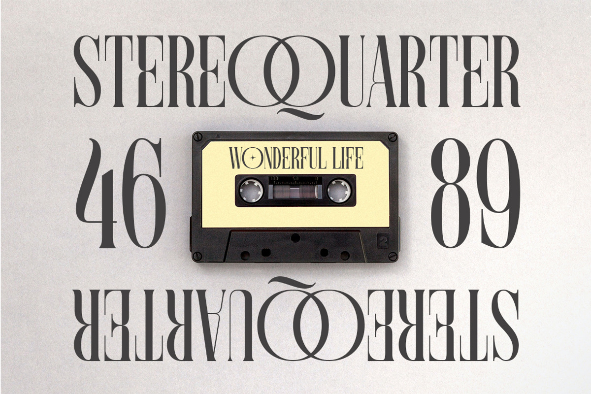 Hypertype : Elegant Serif Display, a Serif Font by Fargun Studio (Photo 8 of 20)