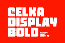 CS Celka – Bold Display Font