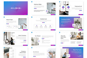 Hilmun - Powerpoint Template